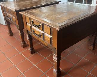 Matching MCM End Tables $60.00 each
22.25”w 28”d 21”t