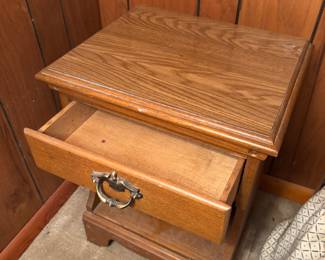 Night stand w drawer $ 60.00
17”w 14”d 23”t