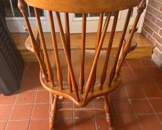 Windsor style Rocking Chair $ 80.00
26.5”w 29”d 36”t
