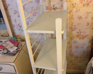 Ladder Style Bookshelf $45.00
21.5”w 11.5”d 60”t