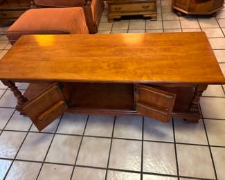 Maple Coffee Table on Castors $ 250.00
56”L 20.5”w 16”t