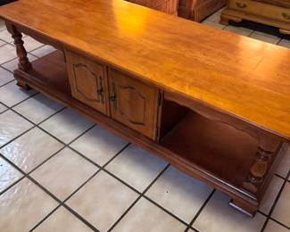 Maple Coffee Table on Castors $ 250.00
56”L 20.5”w 16”t