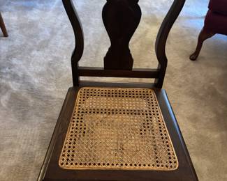 Park Wood side Chair w Cane Bottom
$ 65.00  17.5”w 16.5”d 34”t