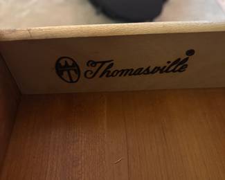 Thomasville 2 piece Mahogany Secretary $650.00
31.5”w 19”d 85”t