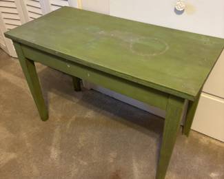 Green storage bench/table $45.00
30”w 14”d 20”t