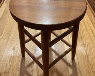 Wooden stool $24.00
13” diameter 18” t