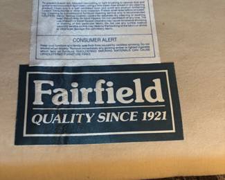 Humpback Sofa by Fairfield. Blue & Pink floral upholstery. 82”L 28”d 35”t Great condition! $ 450.00