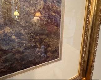 Henri Le Sidaner A Pavilion in the Rose Garden, Gerberoy Framed Print second image