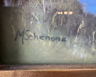 M. Schenone Landscape Painting second image