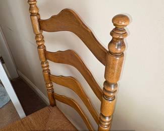 Ladder Back Rush Seat Chair third image