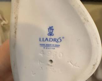 Lladro Curious Angel Porcelain Figurine second image