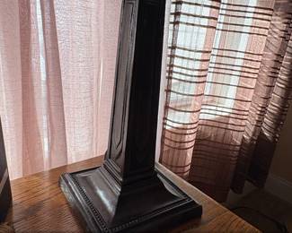 Mission Style TiffanyStyle Stained Glass Table Lamp second image