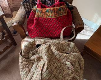 Vera Bradley Quilted Duffel Bags and Tote