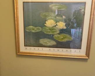 Monet Nympheas Print