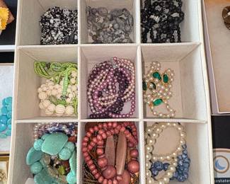 Assorted Beaded Bracelets and Necklaces