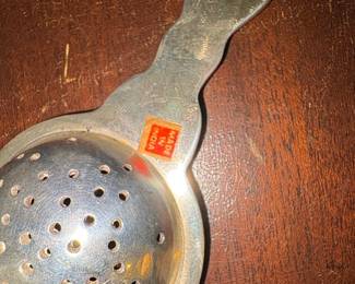 Vintage Indian Metal Tea Strainer third image