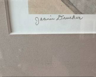 Jeanie Drucker St Michaels Charleston, S.C. Watercolor Print with Horse Drawn Carriage third image