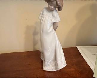 NAO by Lladro So Shy Porcelain Figurine 