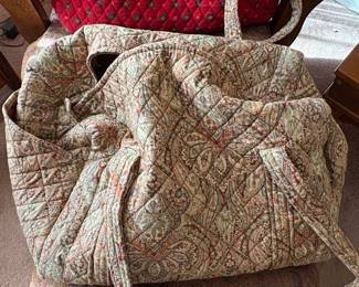 Vera Bradley Quilted Duffel Bags and Tote second image