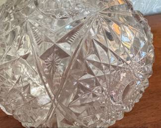 American Brilliant Period Cut Glass Decanter second image