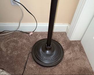 JONATHAN Y Moore TiffanyStyle Torchiere Floor Lamp second image