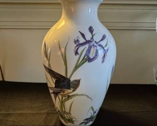 Franklin Porcelain The Meadowland Bird Vase by Basil Ede