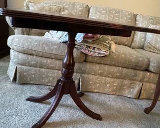 Antique Mahogany TiltTop Candlestand