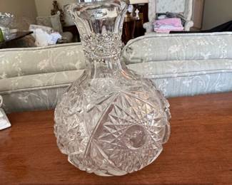 American Brilliant Period Cut Glass Decanter