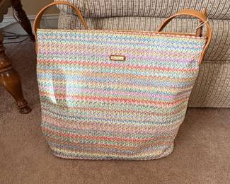 Sun N Sand Woven Tote Bag