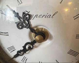 Imperial Brevettato Cherub and Lyre Mantel Clock third image