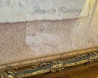 Framed Botanical Print of Tulips by Pamela Gladding second image