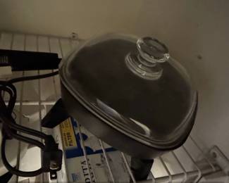 Elite Platinum .Quart Jumbo Electric Skillet