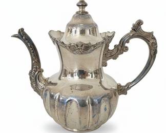 Liberty Silver Co. Quadruple Plate Teapot