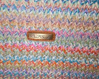 Sun N Sand Woven Tote Bag second image