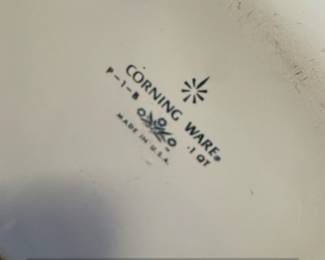 CorningWare Blue Cornflower PB Casserole Dish with Glass Lid second image