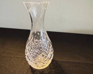 Cut Crystal Bud Vase