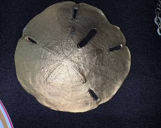 Brass Sand Dollar Button second image