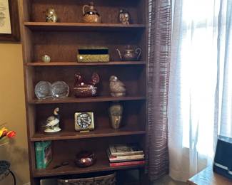 Vintage Wooden Bookshelf