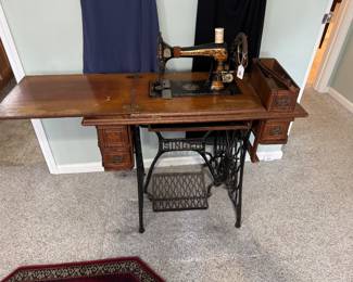Vintage Singer sewing machine