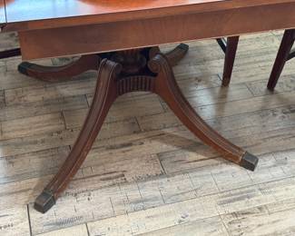 Drop leaf dining table...some table to veneer on edge