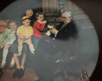 Norman Rockwell collector plates