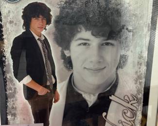 Vintage Nick Jonas poster