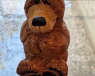 carved bear