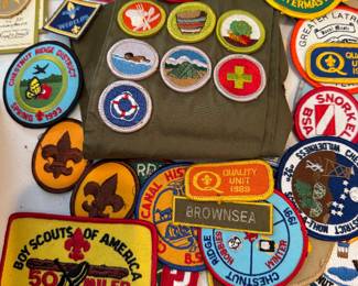 Vintage Scout material 