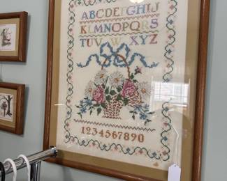 Needlework sampler