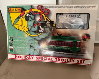 Holiday trolley set