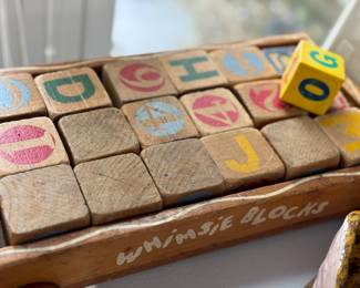 Vintage blocks