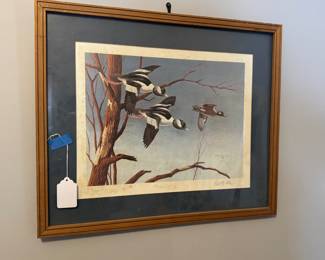 Vintage Ducks print