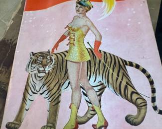 1952 Circus program