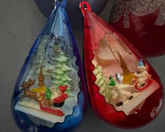 Vintage Xmas ornaments
